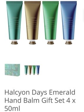 Australia Naturals Halcyon Days Emerald Hand Balm Gift Set 4 x 50ml